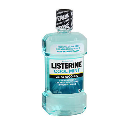 Listerine, Listerine Zero Mouthwash, Clean Mint 33.81 oz