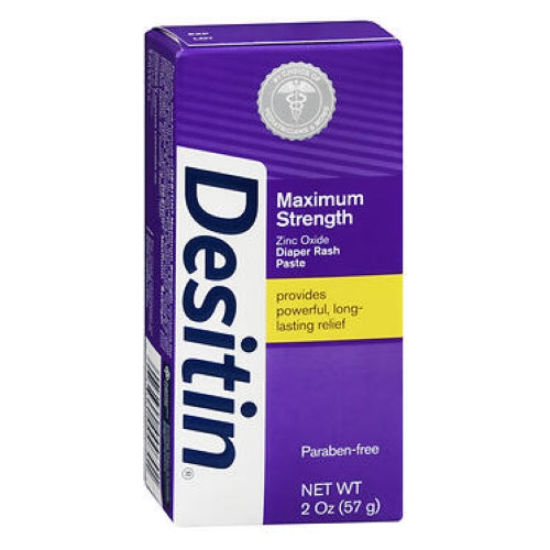 Johnson & Johnson, Desitin Maximum Strength Original Diaper Rash Paste, Count of 1