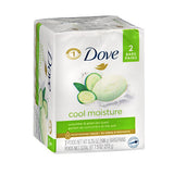 Dove, Dove Go Fresh Beauty Bars Cool Moisture, 2/4.25 oz