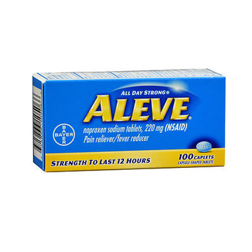 Aleve, Aleve All Day Strong Pain Reliever And Fever Reducer, 220 mg, 100 Caplets