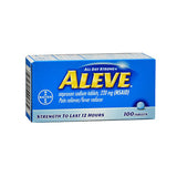 Aleve, Aleve All Day Strong Pain Reliever And Fever Reducer Tablets, 220 mg, 100 tabs