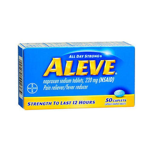 Aleve, Aleve All Day Strong Pain Reliever And Fever Reducer, 220 mg, 50 caplets