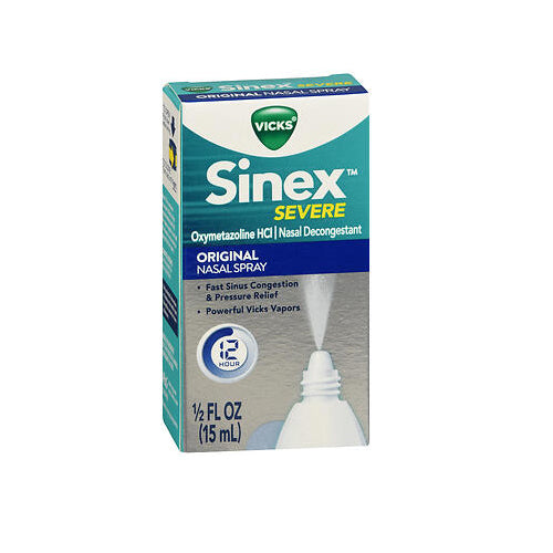 Procter & Gamble, Sinex Severe Original Nasal Spray, 0.5 Oz