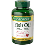 Nature's Bounty, Natures Bounty Omega-3 Fish Oil, 1200 mg, 120 softgels