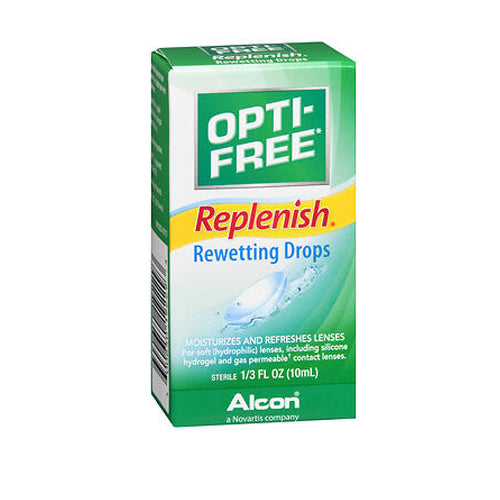 Opti-Free, Opti-Free Replenishing Rewetting Drops, 10 ml