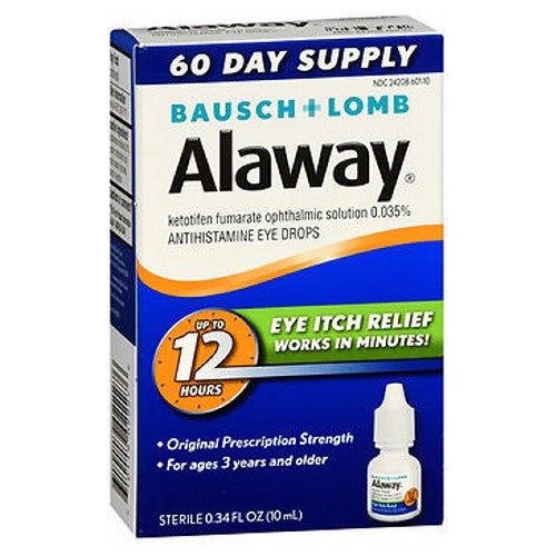 Bausch And Lomb Alaway Eye Itch Relief Drops 10 ml By Bausch And Lomb