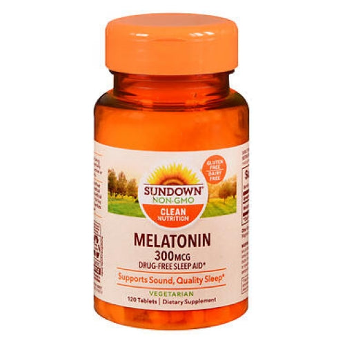 Sundown Naturals Melatonin 120 tabs By Nature's Bounty