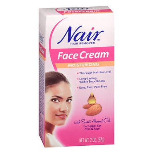 Nairns, Nair Hair Remover Face Cream Moisturizing, 2 oz