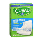 Curad Non-Stick Pads With Adhesive Tabs 2 Inches X 3 Inches, 10 Each By Medline