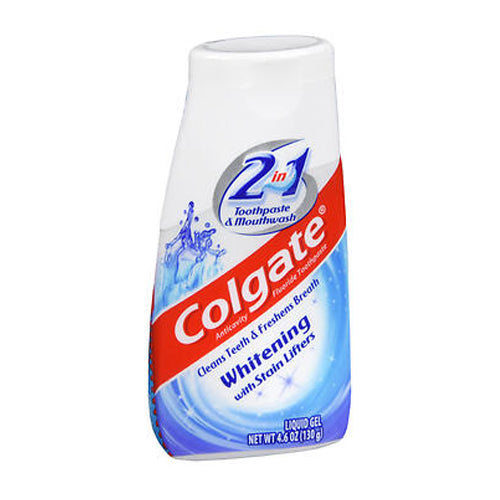 Colgate, Colgate 2 In 1 Toothpaste & Mouthwash Whitening, 4.6 oz
