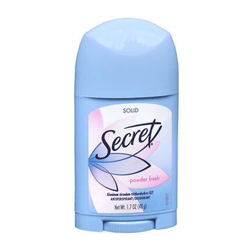 Secret, Secret Anti-Perspirant Deodorant Wide Solid, Powder Fresh 1.7 oz