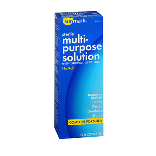 Sunmark, Sterile Multi-Purpose Solution, 12 oz