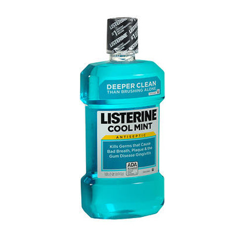 Listerine, Listerine Antiseptic Mouthwash, COOLMINT 33.8 oz
