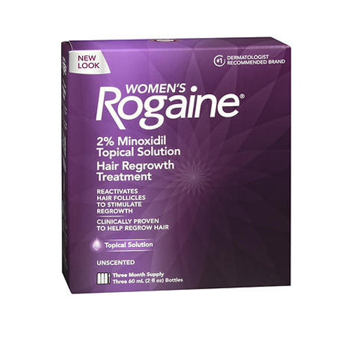 Women's Rogaine Topical Solution 3 x 2 fl oz By Rogaine
