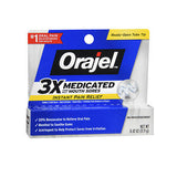Orajel, Orajel Mouth Sore Pain Relief Gel, 0.42 oz