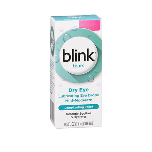 Blink, Blink Lubricating Eye Drops For Mild Moderate Dry Eye, 0.5 oz
