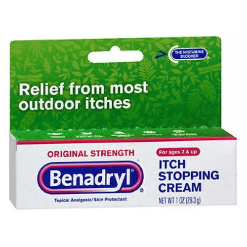 Benadryl, Benadryl Itch Stopping Cream Original Strength, Count of 1