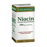Nature's Bounty, Natures Bounty Flush Free Niacin, 50 caps