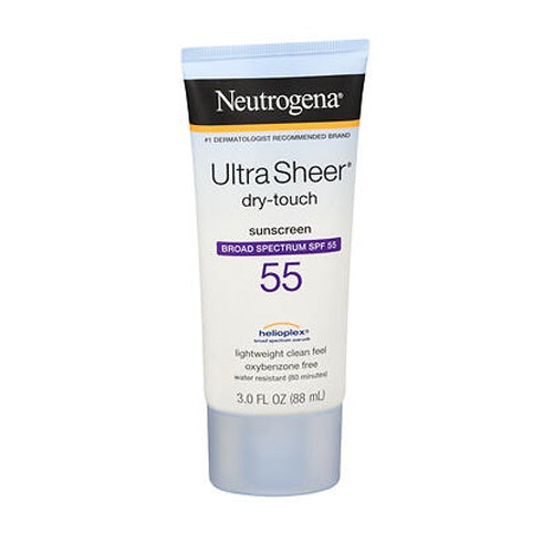 Neutrogena, Neutrogena Ultra Sheer Dry-Touch Sunscreen Lotion Spf 55, 3 oz