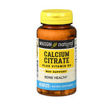 Mason, Mason Calcium Citrate Caplets With Vitamin D, 60 tabs