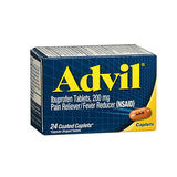 Advil, Advil Pain Reliever And Fever Reducer, 200 mg, 24 Caplets