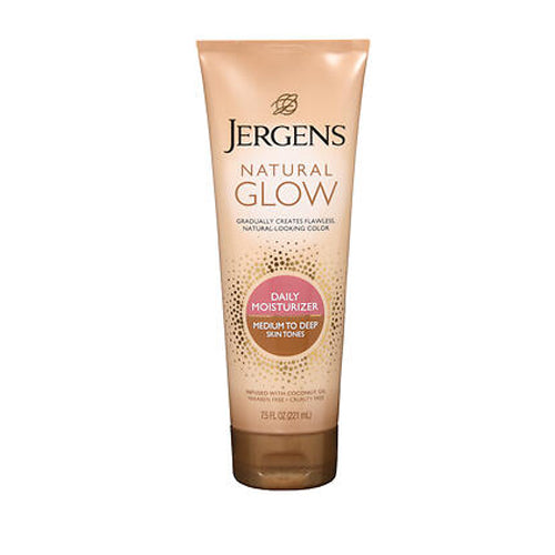 Jergens Natural Glow Revitalizing Daily Moisturizer Medium 7.5 oz by Jergens