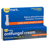 Sunmark, Sunmark Antifungal Cream Clotrimazole 1%, Count of 1
