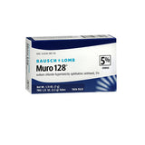 Bausch And Lomb, Bausch And Lomb Muro 128 5% Sterile Ophthalmic Eye Ointment, 2 pack