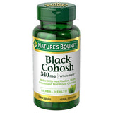 Nature's Bounty, Natures Bounty Black Cohosh, 540 mg, 100 Capsules