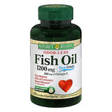 Nature's Bounty, Natures Bounty Odorless Fish Oil, 1200 mg, 60 tabs