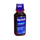 Vicks, Vicks Nyquil Cold Flu Nighttime Relief Liquid, Cherry 8 oz