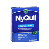 Vicks, Vicks Nyquil Cold Flu Nighttime Relief Liquicaps, 24 caps
