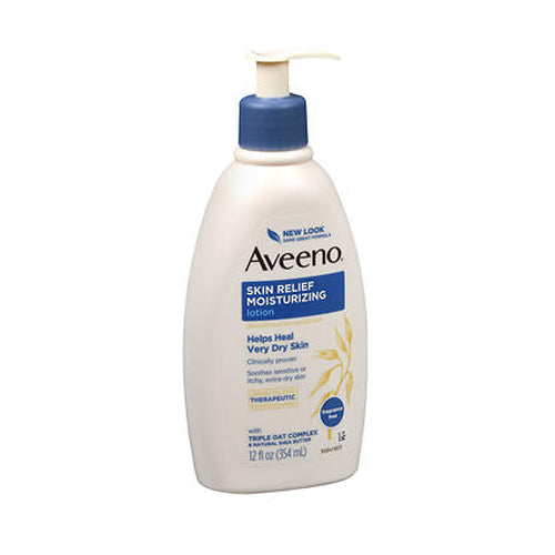 Aveeno, Aveeno Active Naturals Skin Relief Moisturizing Lotion Fragrance Free, 12 oz