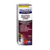 Mucinex, Mucinex Childrens Multi-Symptom Cold And Fever Liquid, Berry Blast 4 oz