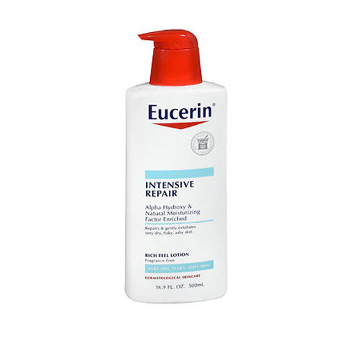 Eucerin, Eucerin Plus Dry Skin Therapy Intensive Repair Enriched Lotion, 16.9 oz