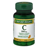 Nature's Bounty, Nature's Bounty Vitamin C, 500 mg, 100 tabs