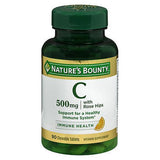 Nature's Bounty, Nature's Bounty Vitamin C With Rose Hips Chewable, 500 mg, 90 tabs