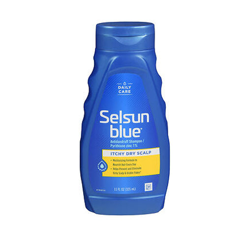Selsun Blue Dandruff Shampoo Itchy Dry Scalp 11 oz By Selsun Blue