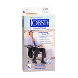 Bsn-Jobst, Jobst Supportwear Mens Dress Socks, 8-15 mm/Hg Compression Black color Medium 1 each